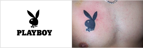 Playboy tatuaggio