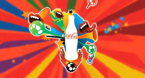 Logo Coca-Cola - mondiali Sud Africa