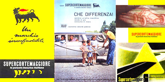manifesti pubblicitari Supercortemaggiore manifesti pubblicitari Supercortemaggiore