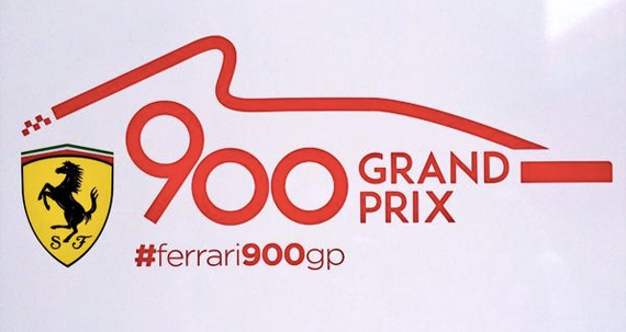 logo celebrativo Ferrari