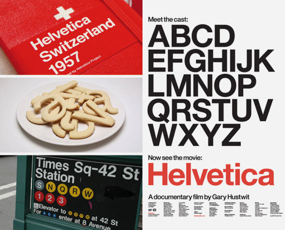 Helvetica applicazioni