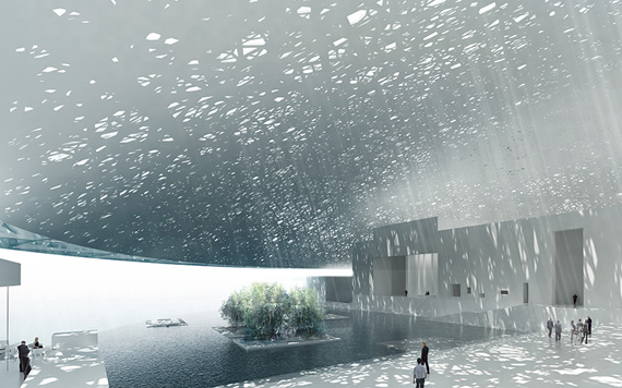 Louvre Abu Dhabi rendering Louvre Abu Dhabi rendering