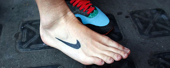 nike tatuaggio