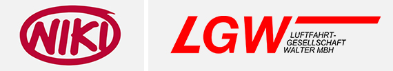 Loghi Niki e LGW Loghi Niki e LGW