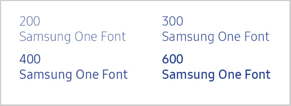 SamsungOne font SamsungOne font