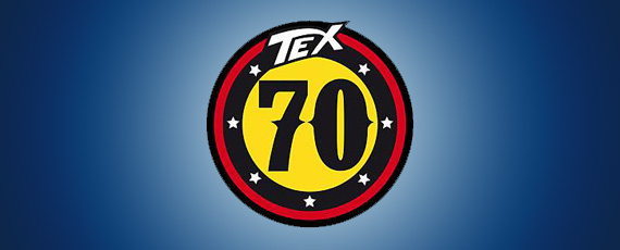 TEX logo 70 anni