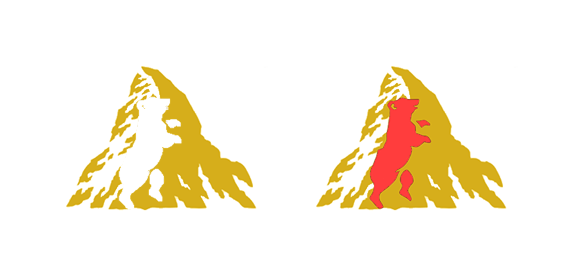 Logo con orso evidenziato Logo con orso evidenziato