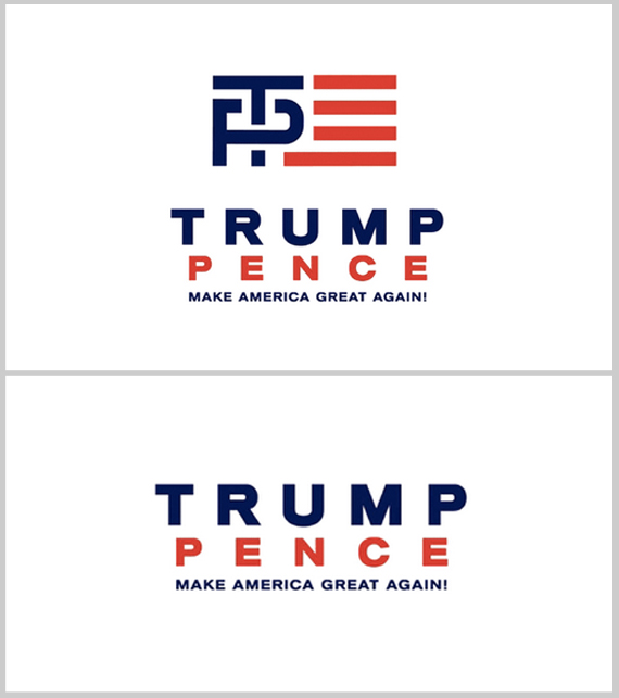 logo ufficiale Trump logo ufficiale Trump
