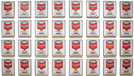 Campbell's soup cans